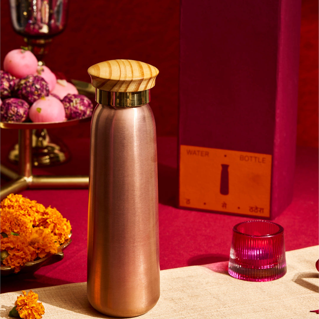Copper Water Bottle P-TAL