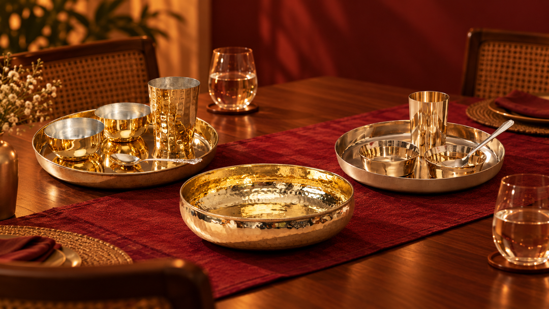 How to Set a Traditional Indian Table for Diwali