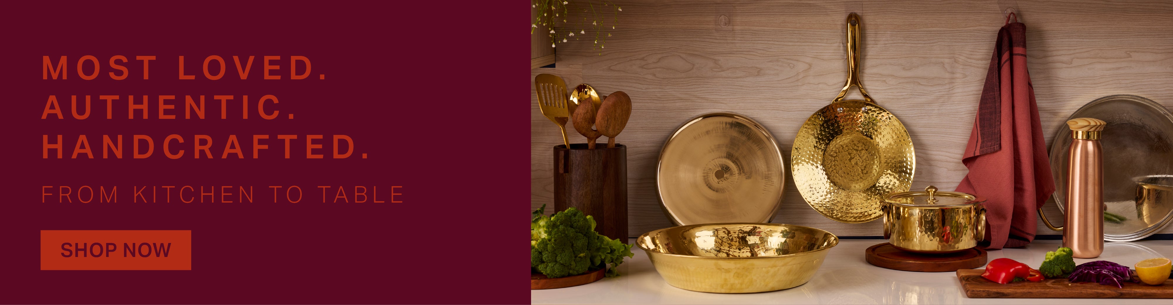 Brass Cookware And Kitchenware | Shop Now – P•TAL
