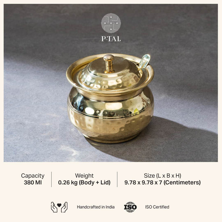 Brass Ghee Pot