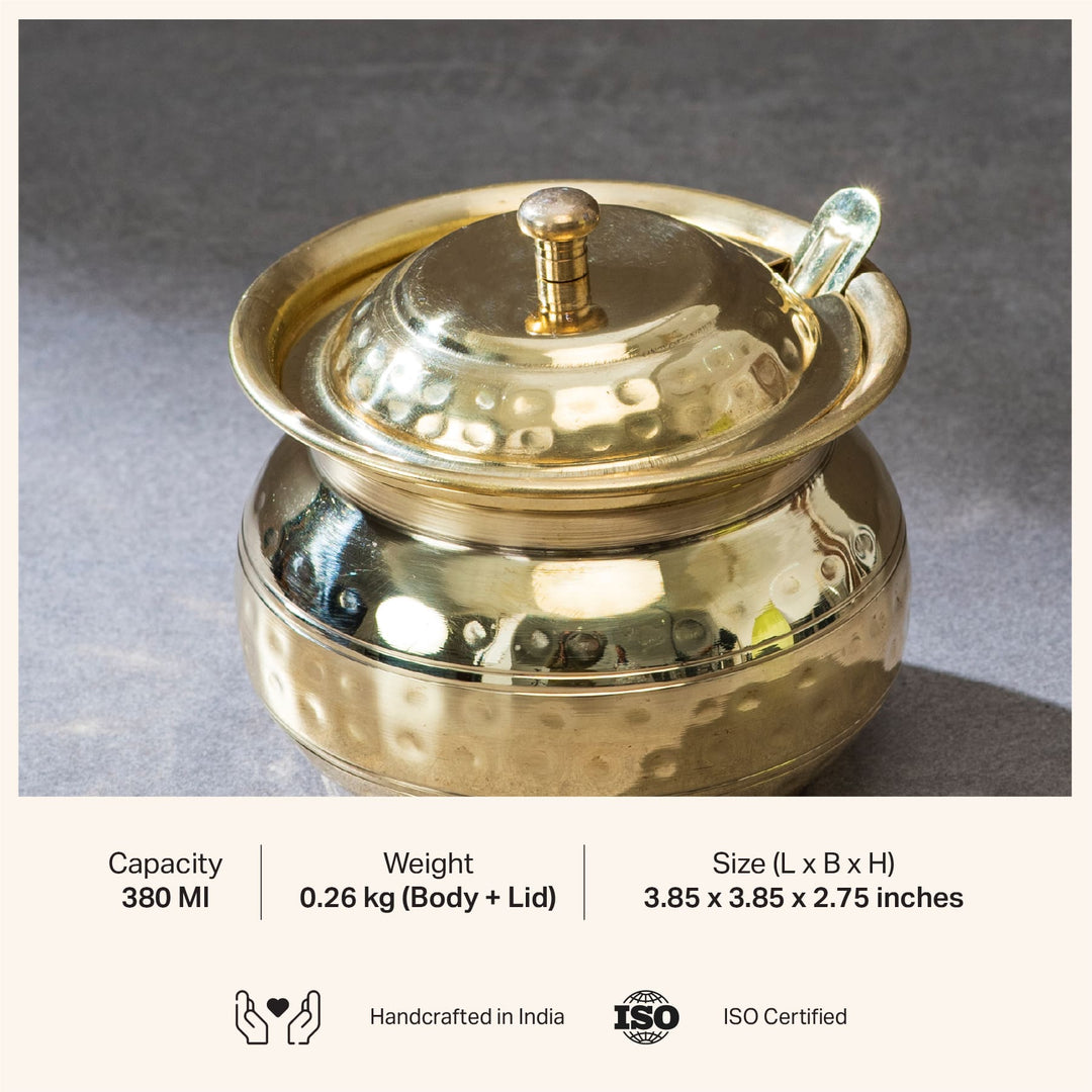 Brass Ghee Pot