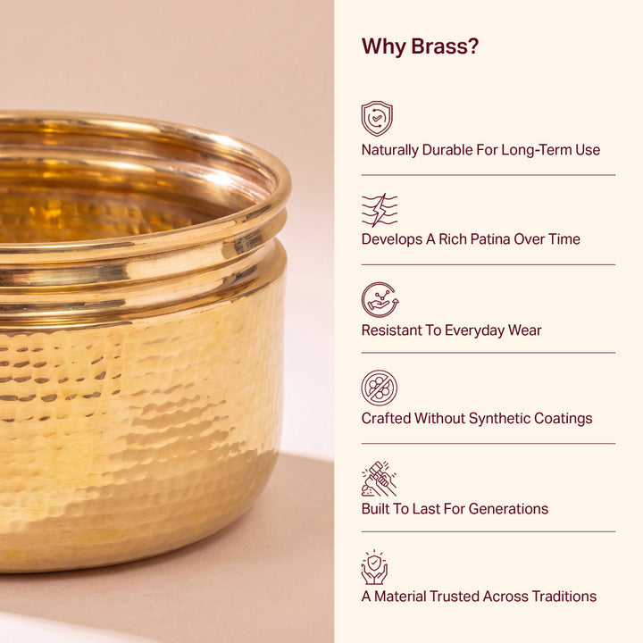 Brass Planters
