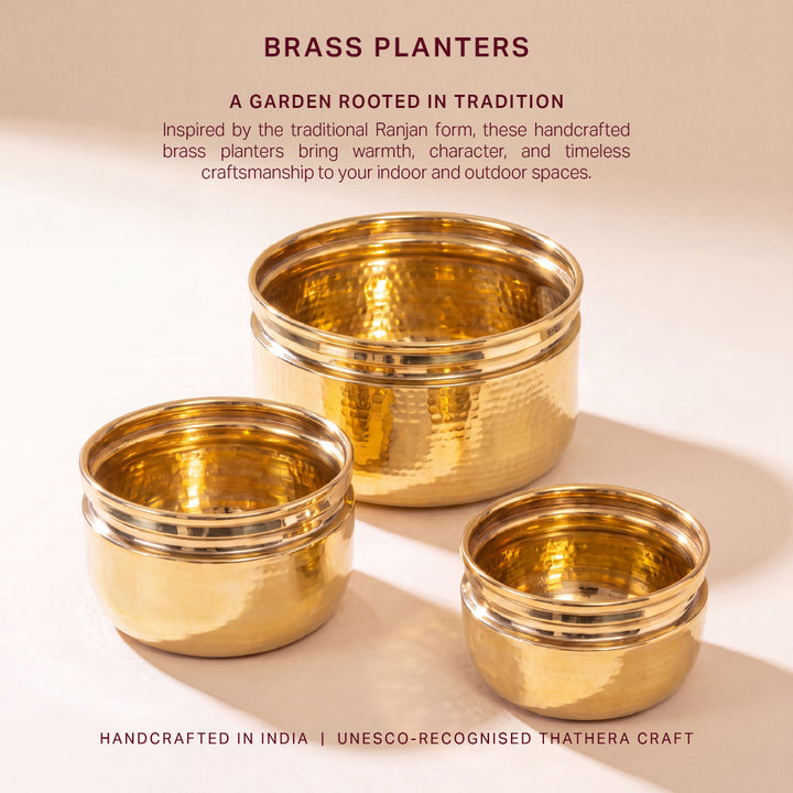 Brass Planters