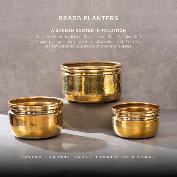 Brass Planters