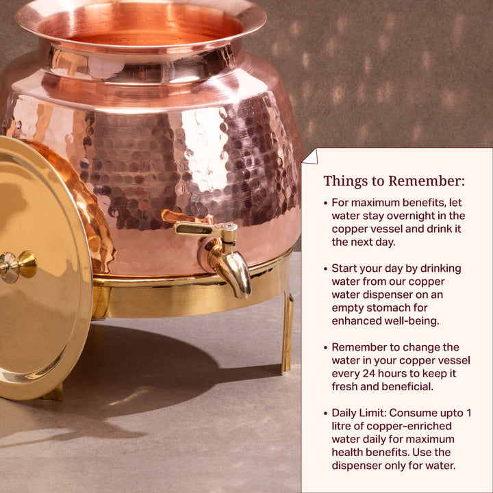 Copper Water Dispenser
