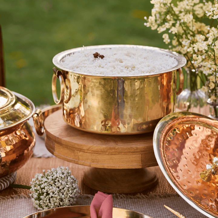 Brass Patila / Milk Topia- Naturally non stick , Non Toxic, Teflon Free