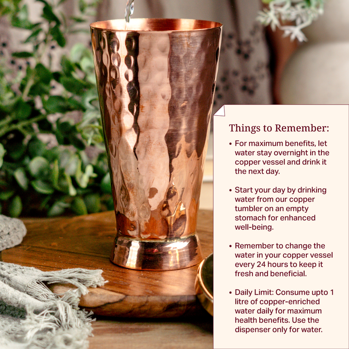 Copper Tumbler in Gift box