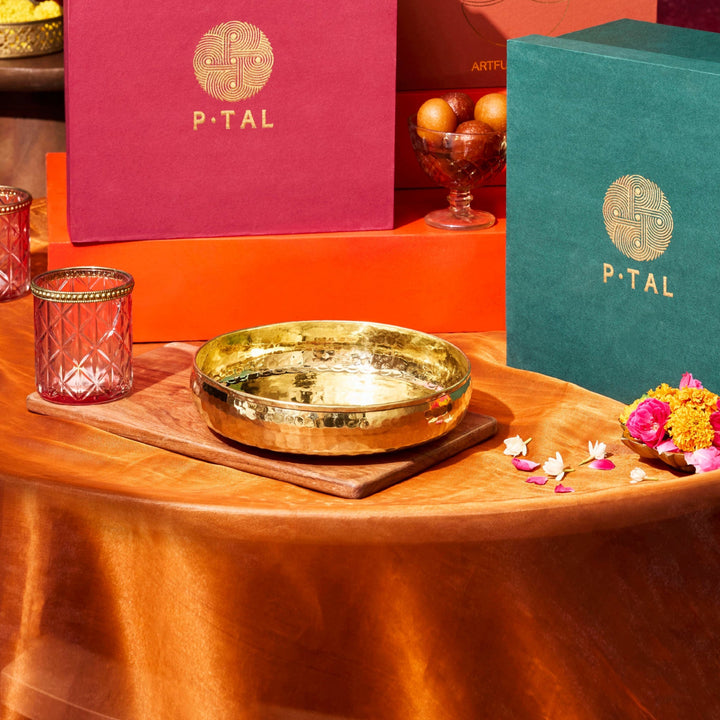 Brass Urli In A Gift Box