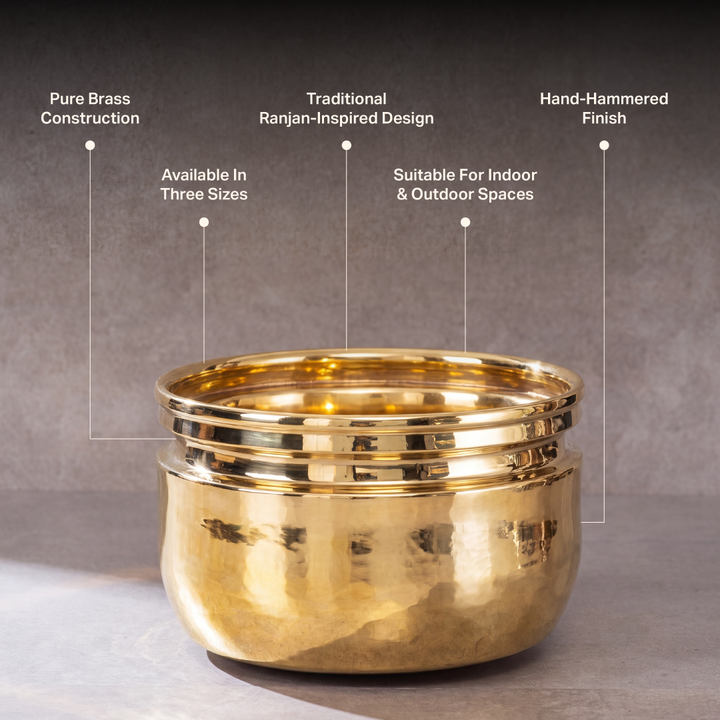 Brass Planters