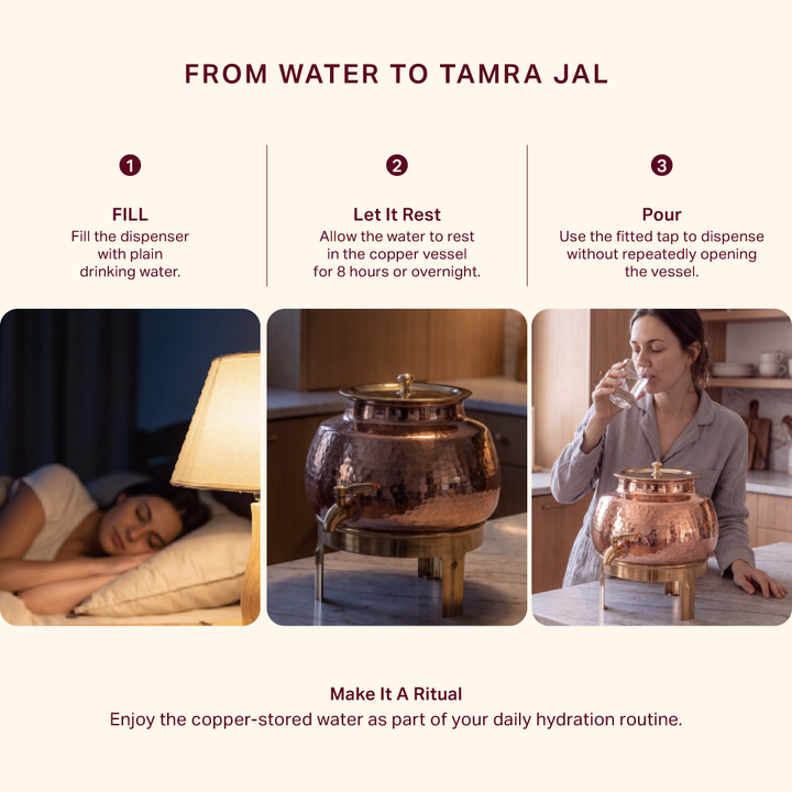 Copper Water Dispenser