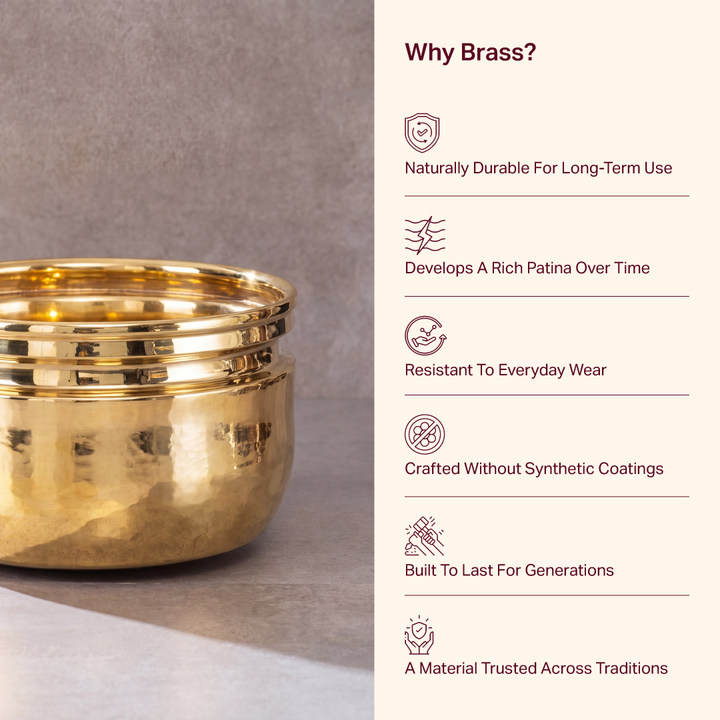 Brass Planters
