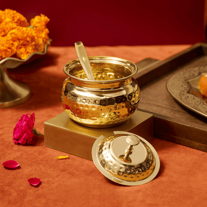 Brass Ghee Pot