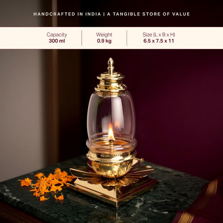 Brass Akhand Jyot Diya