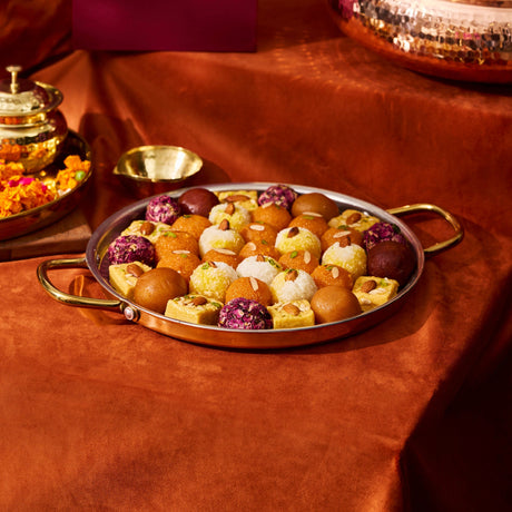 Brass Dosa Tawa with Insulated handle: Naturally Non-Stick Tava & Uses Less Oil P-TAL