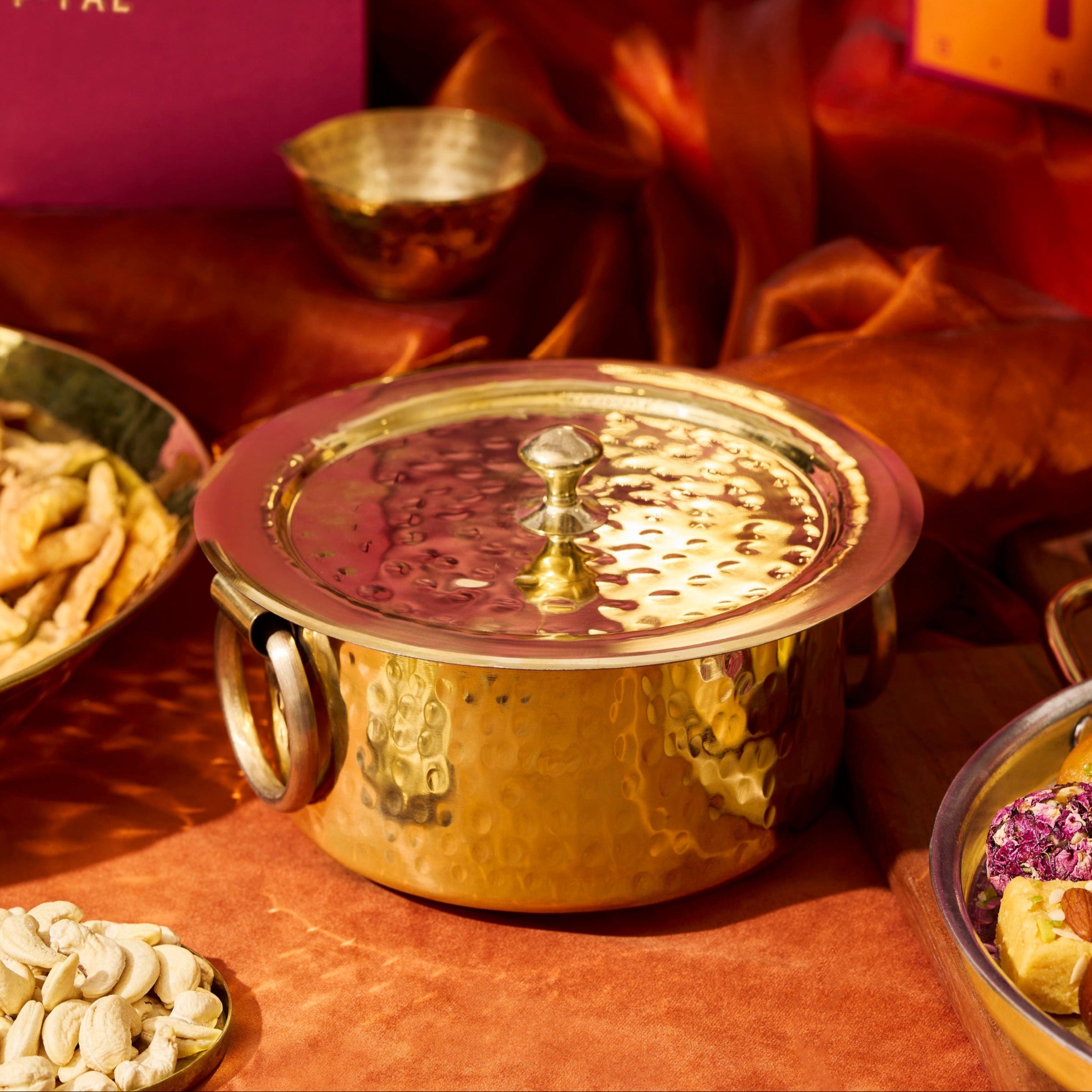 Brass Patila / Milk Topia- Naturally non stick , Non Toxic, Teflon Free
