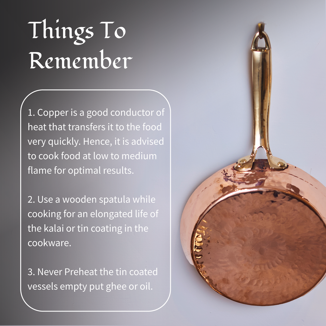 Copper Cookware Combo Set