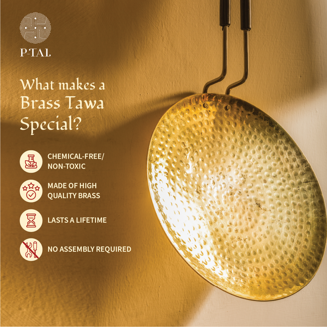 Brass Tawa - Roti Tava in Brass