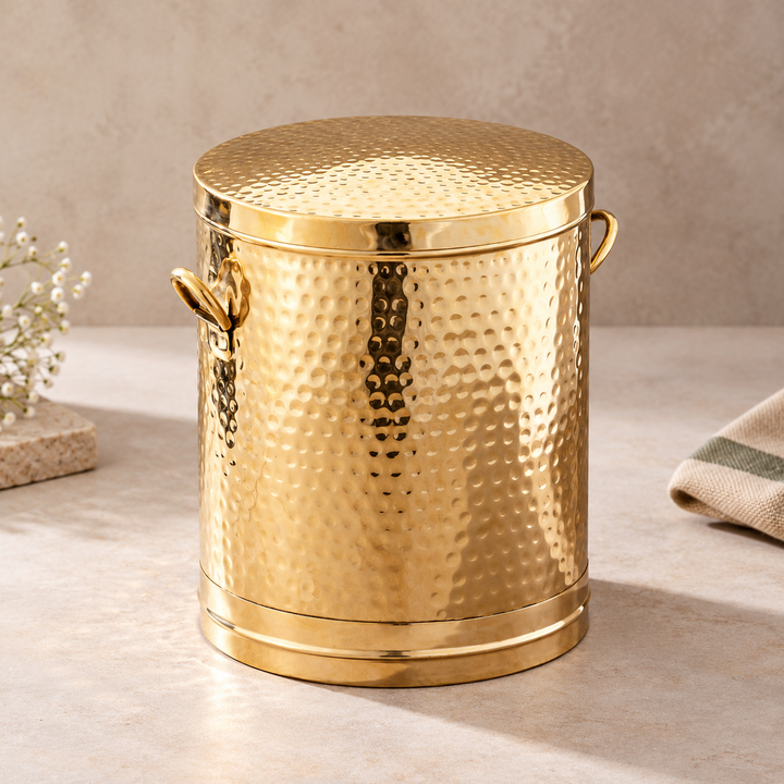 Brass Atta Daani (Storage Container)