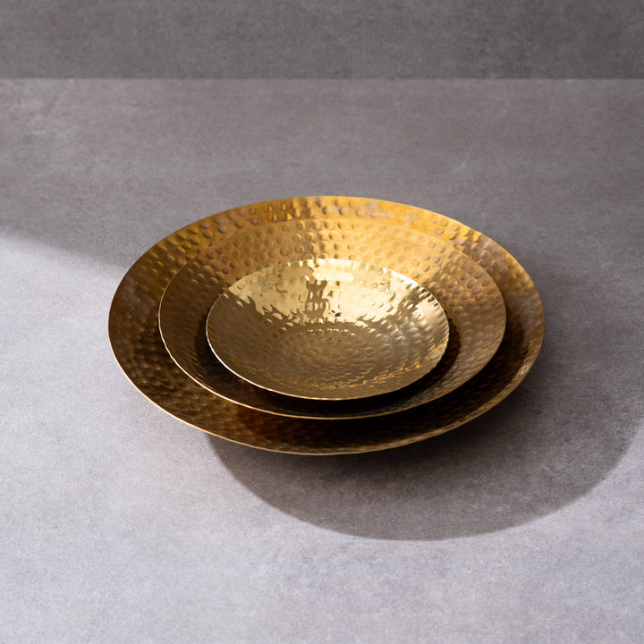 pure Brass Curved Plate 