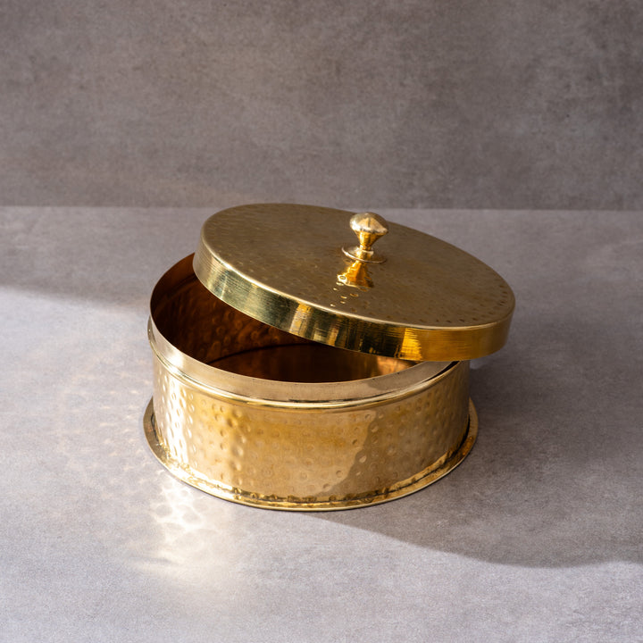Brass Chapati Box / Roti dabba