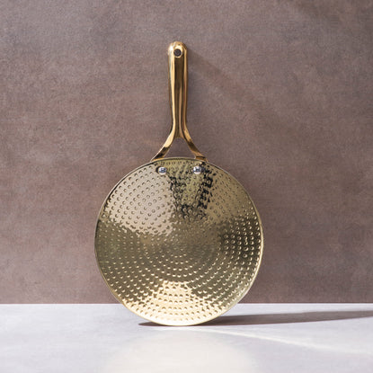 Brass Tawa with Insulated handle- Roti Tawa in Brass