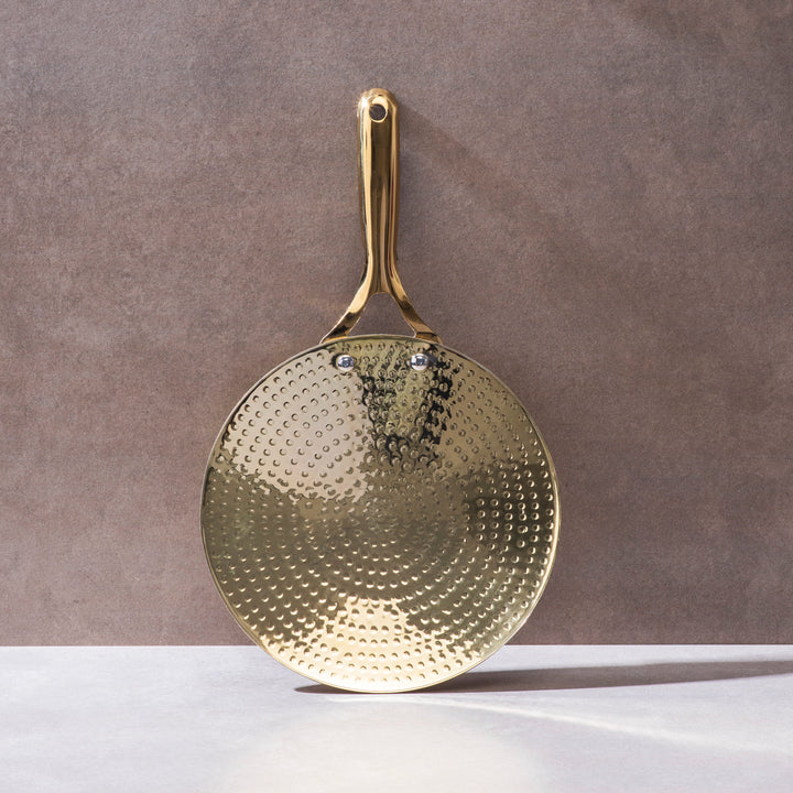 Brass Tawa with Insulated handle- Roti Tawa in Brass