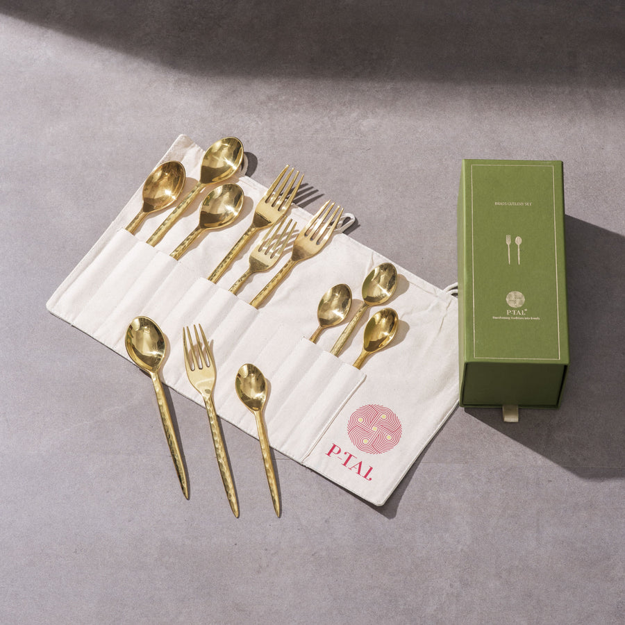 Tableware - Shop Copper, Brass, Kansa Dinner Plate – P-TAL