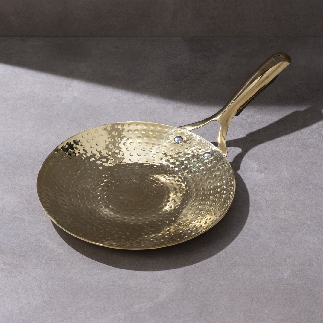 Brass Tawa with Insulated handle- Roti Tawa in Brass