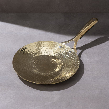 Brass Tawa with Insulated handle- Roti Tawa in Brass P-TAL