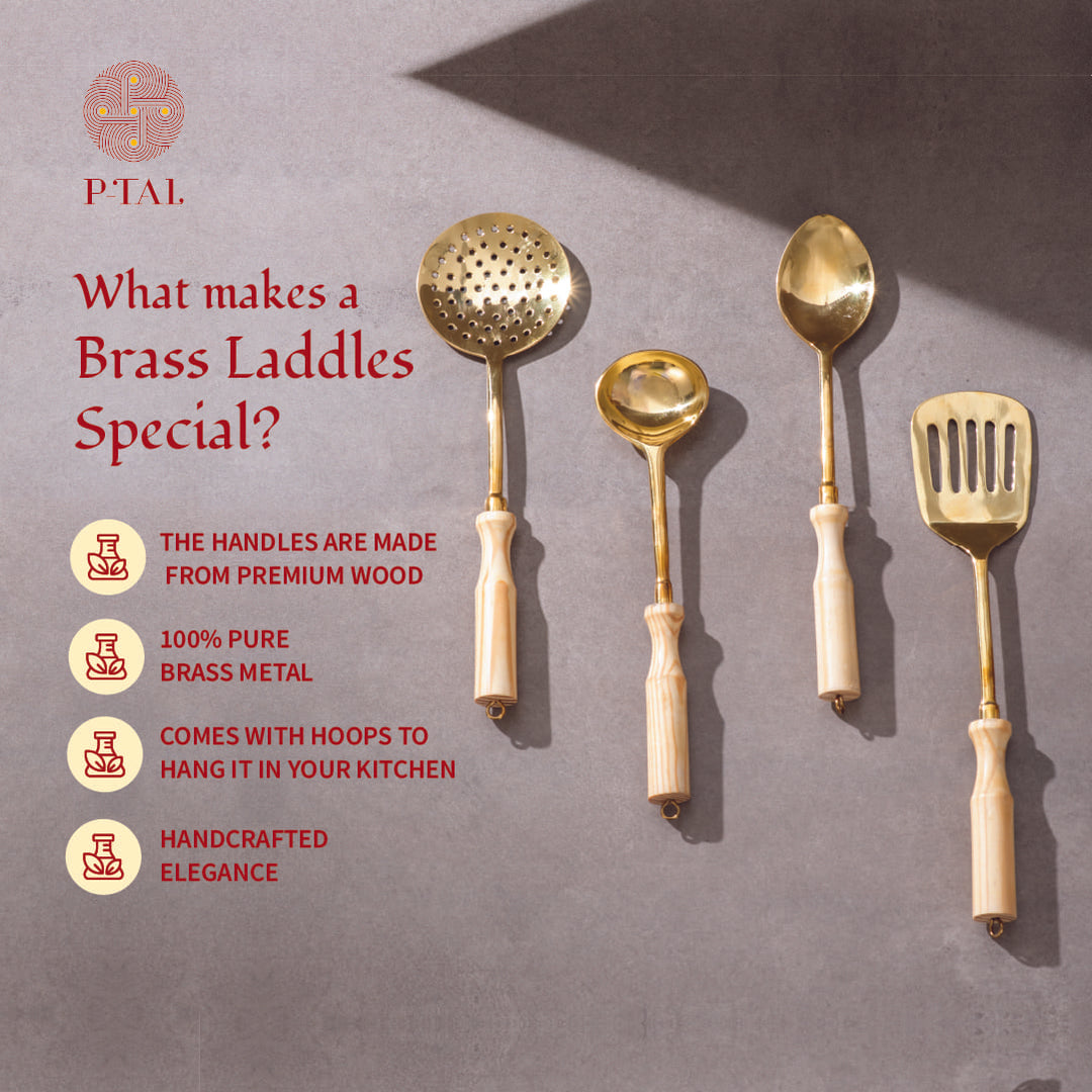 Set of Brass Ladles