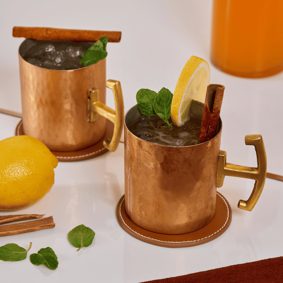 Copper Moscow Mule Mugs (Set of 2 in gift box)