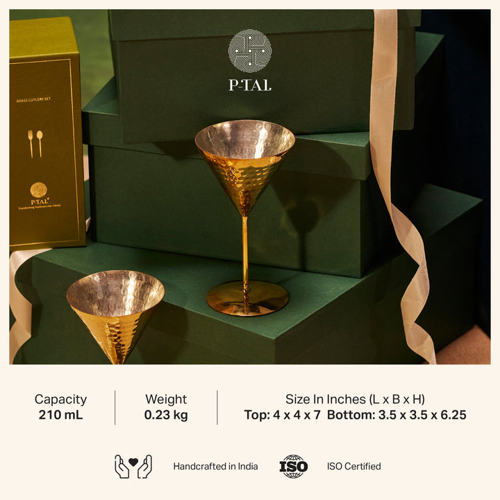 Cocktail Glasses In Gift Box (Set of 2)