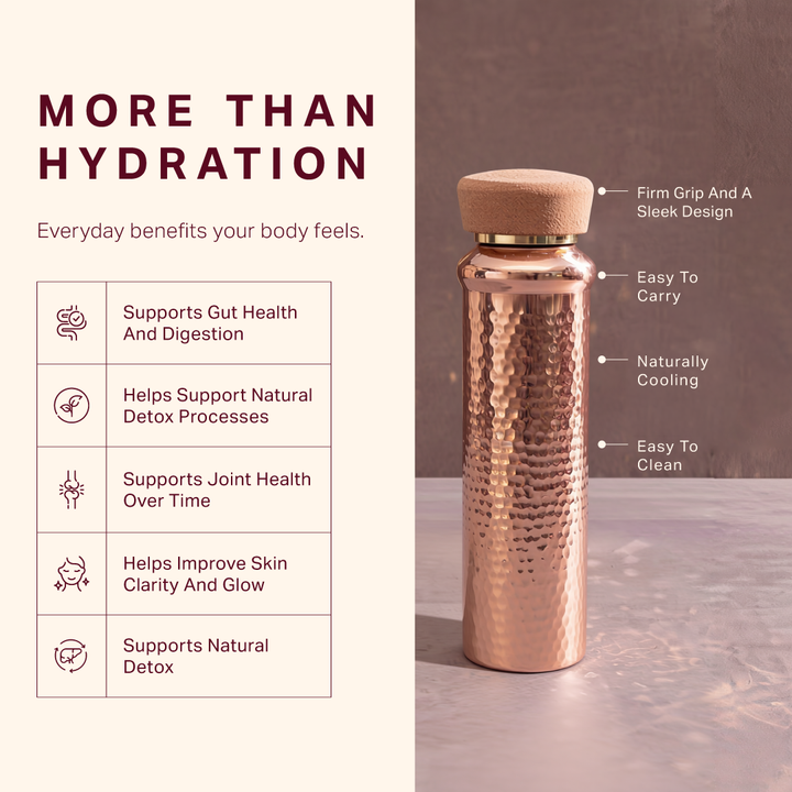 Copper Water Bottle