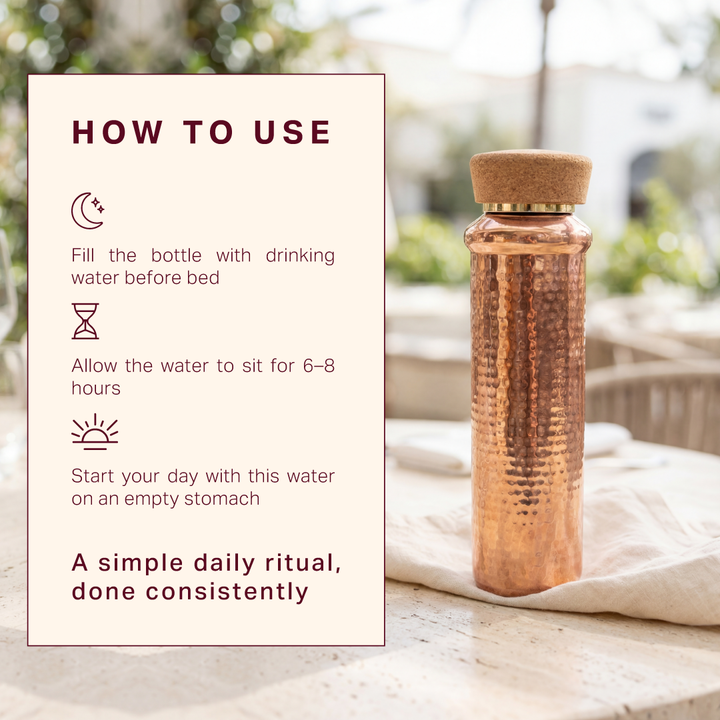 Copper Water Bottle
