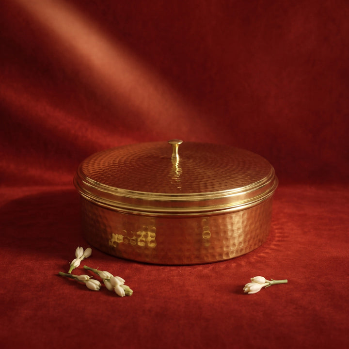 Brass Masala Daani / Spice Box