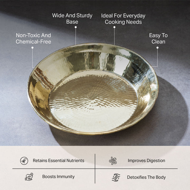 Kitchen Essentials Set (Masala box + Ghee pot + Paraat) In A Gift Box