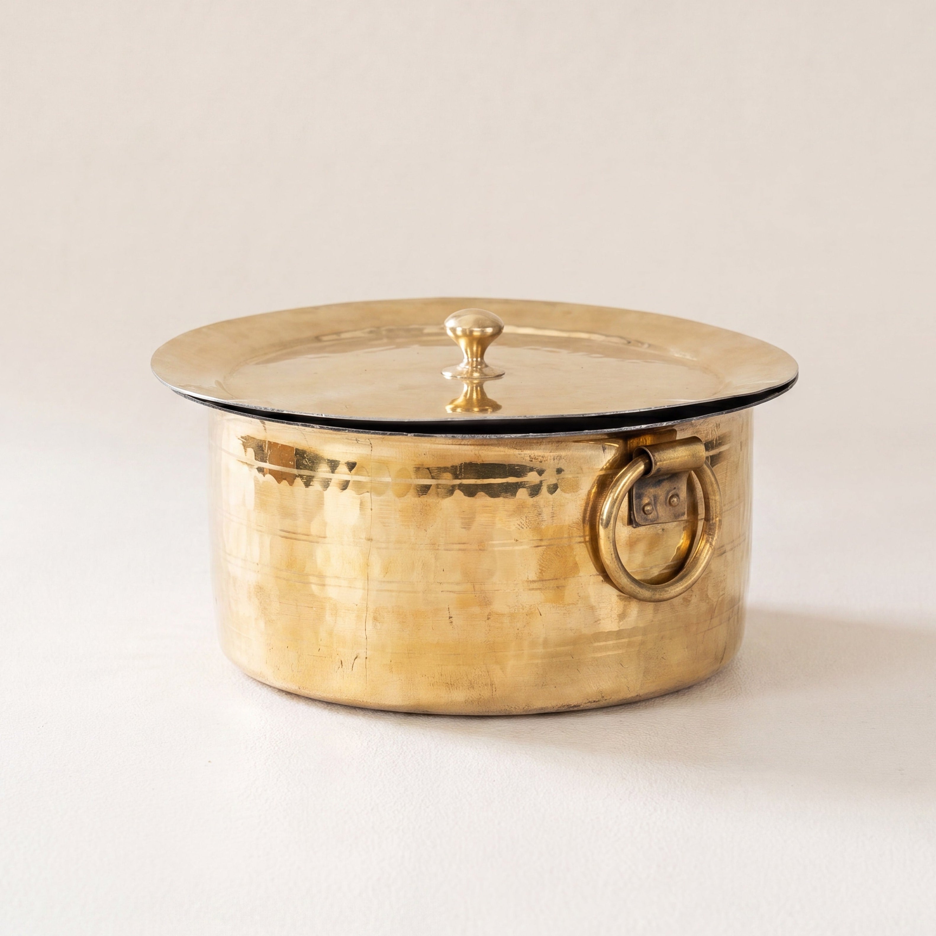 Brass Patila / Milk Topia- Naturally non stick , Non Toxic, Teflon Free