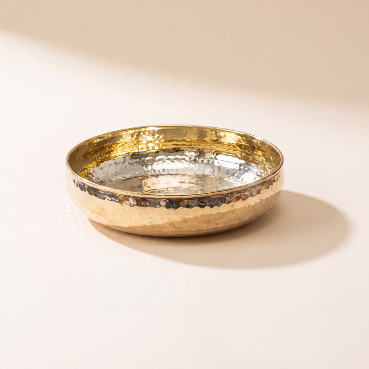 Brass Urli / Nacho Bowl – Handmade Brass Bowl for Snacks