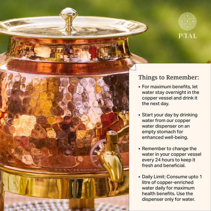 Copper Water Dispenser