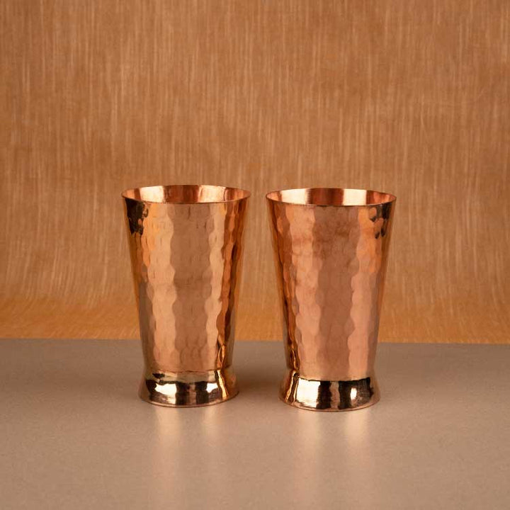 Copper Glass Set of 2 in a gift box
