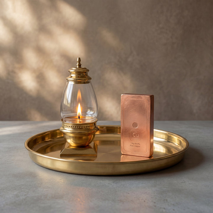 Akshaya Tritiya Copper Combo Set