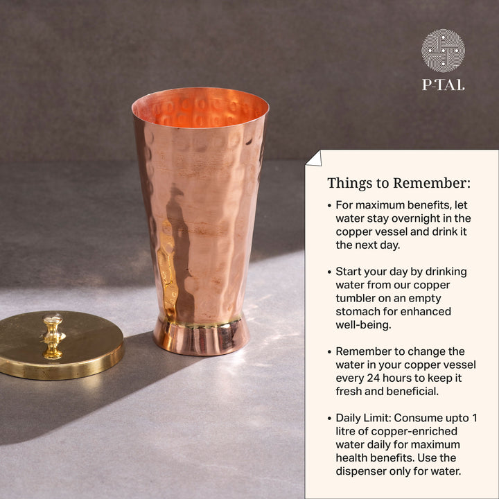 Copper Tumbler in Gift box