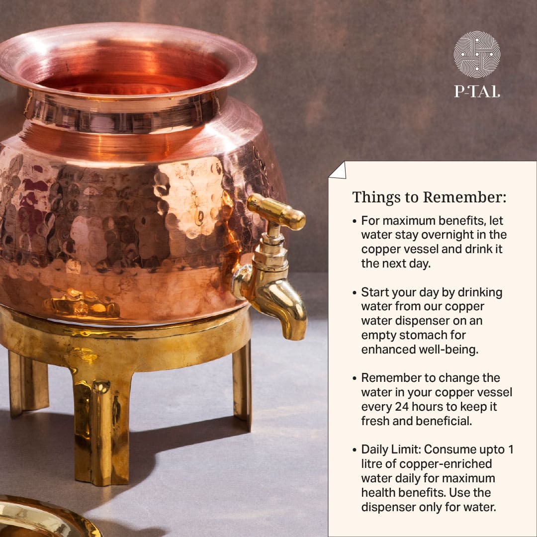 Copper Water Dispenser