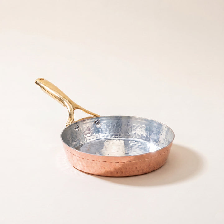 Copper Frypan (Frying Pan) with Insulated Handle