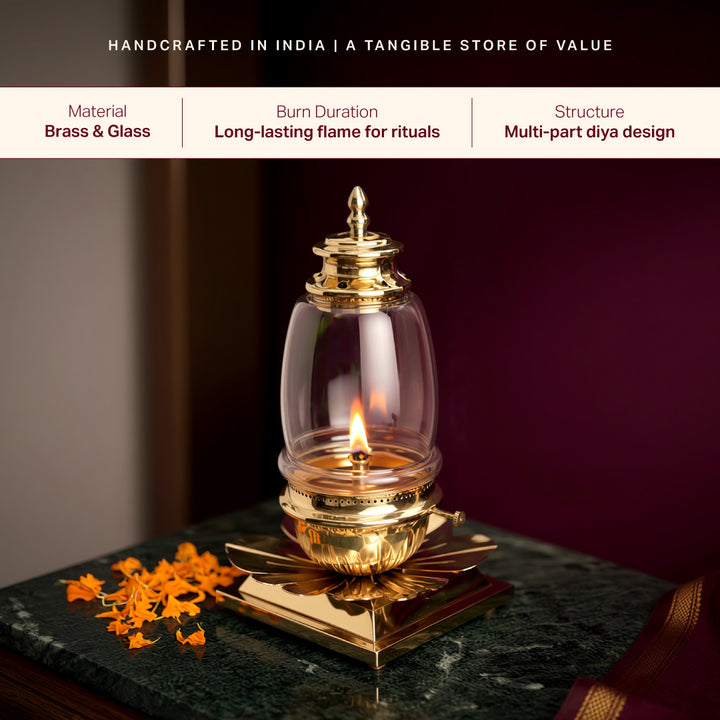 Handcrafted Akhand Jyot Diya