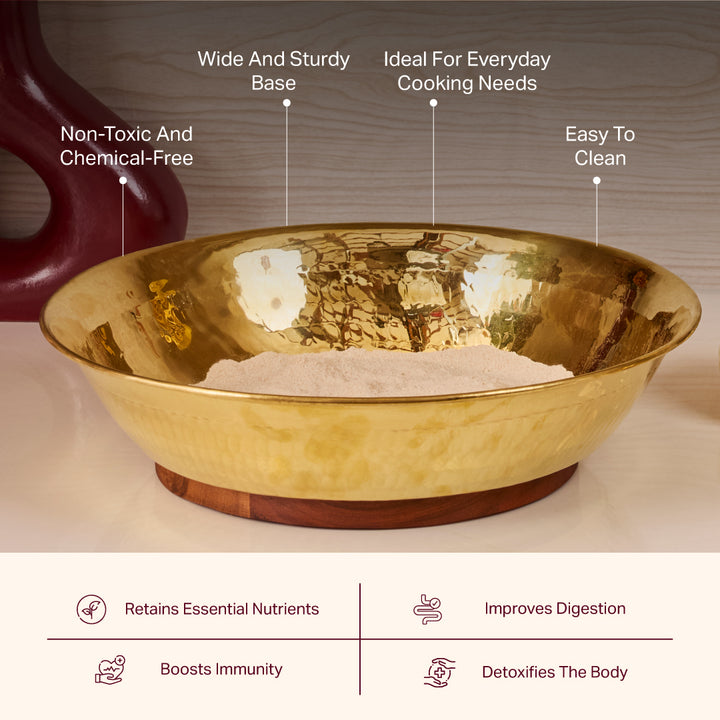 Kitchen Essentials Set (Masala box + Ghee pot + Paraat)