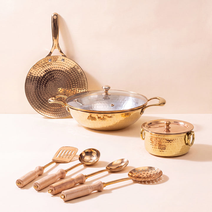 Brass Starter kitchen Set
