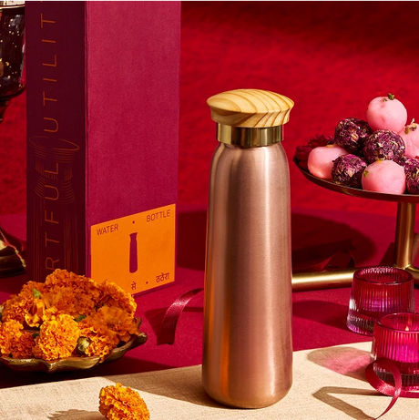 Premium Copper Water Bottle