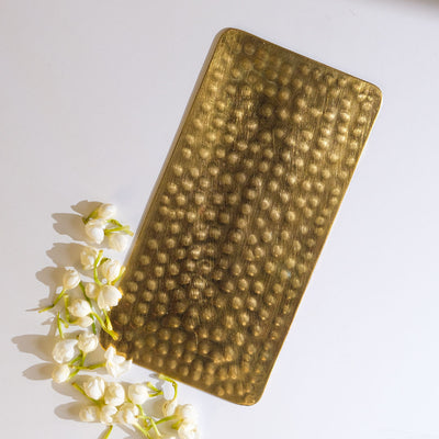 pure brass cheese platter