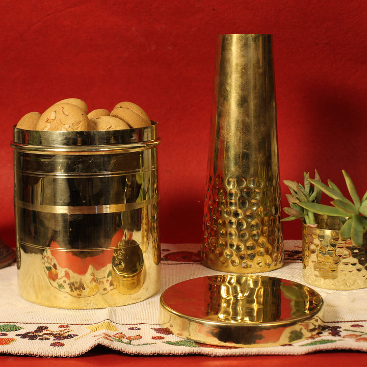 Brass Container Dabba